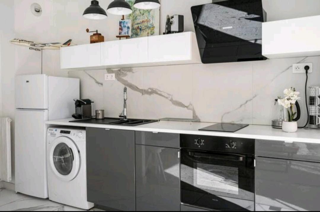Design Loft Studio Climatise Parking Et Piscine Vallauris Bagian luar foto